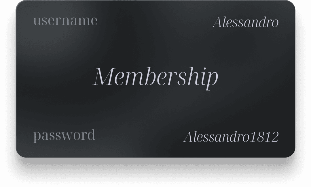 membership card