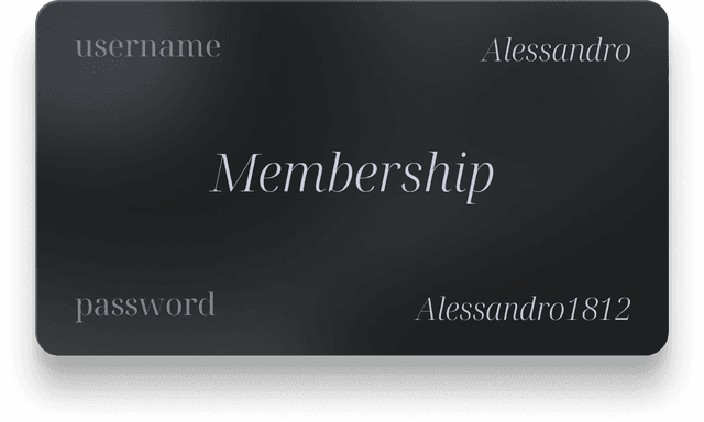 membership card